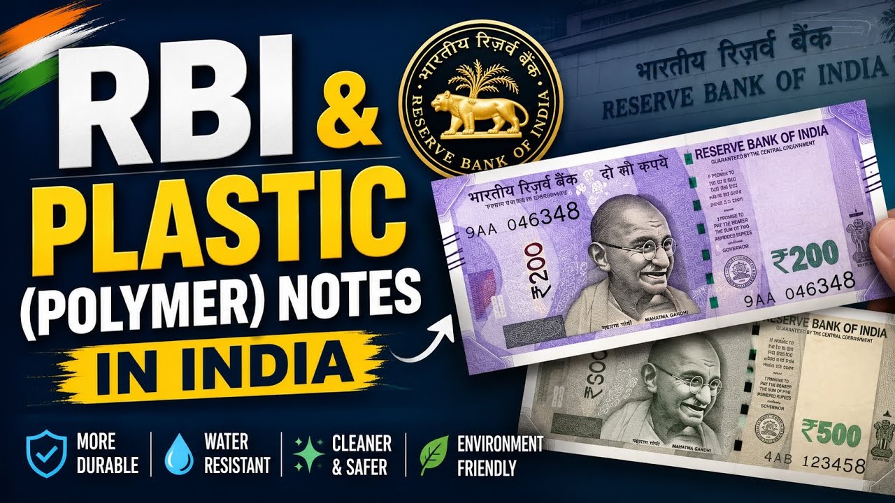 💸 RBI's Plastic Currency? | Polymer Notes in India Explained 🇮🇳