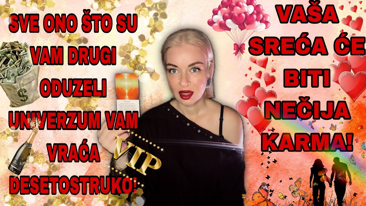 VAŠA SREĆA ĆE BITI NEČIJA KARMA!!!