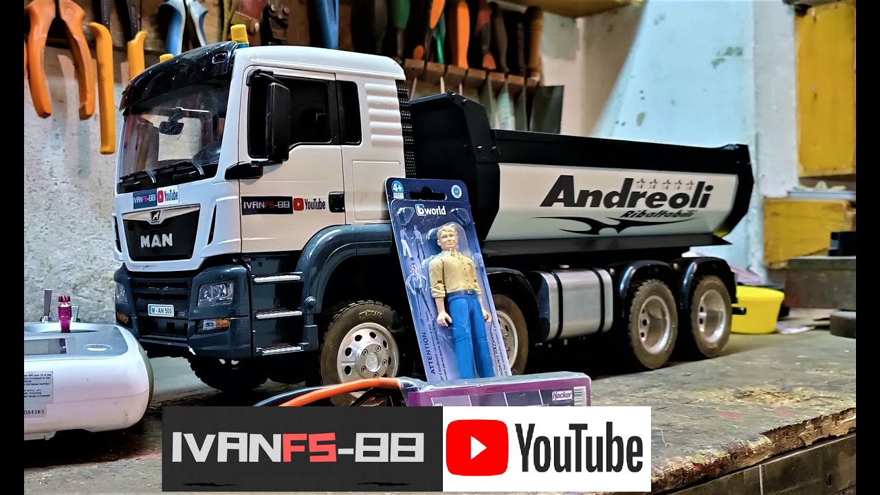 UNBOXING MAN TGS 550 8X8 RC 1/16 BY @MAGOMHRCsl #MAGOM #rctruck #rc #rchobby #truck #rcbruder