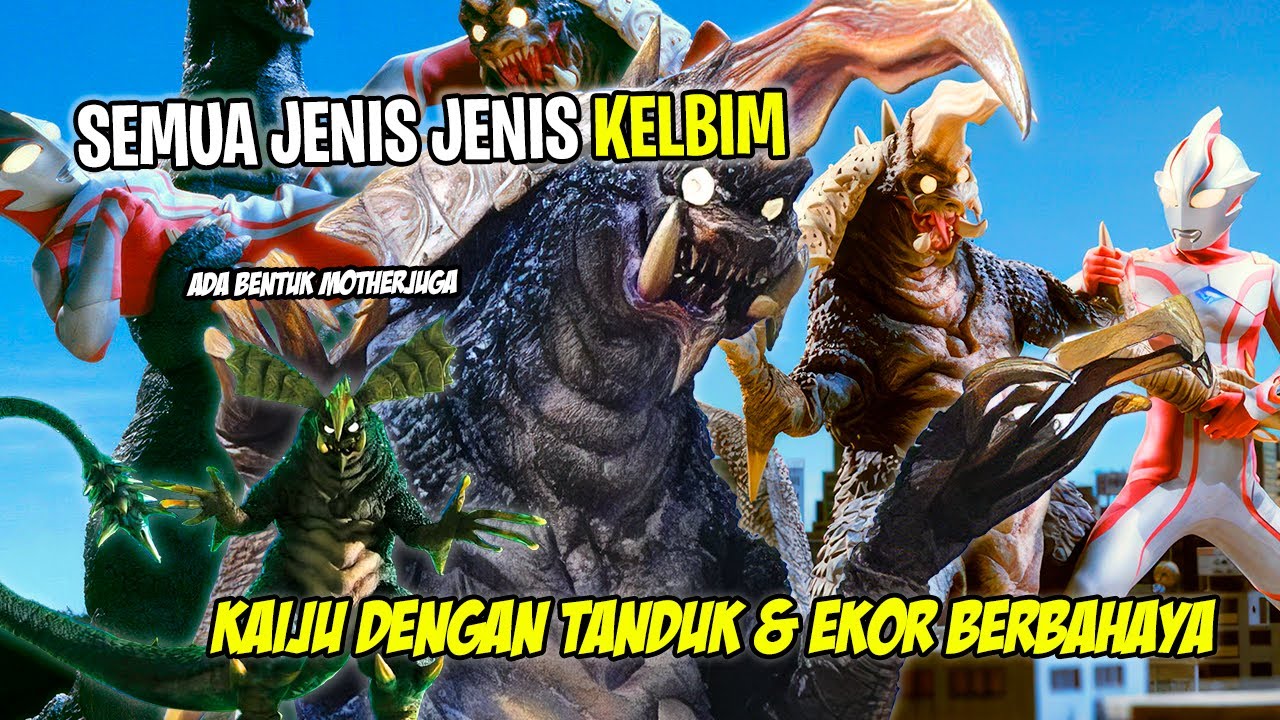 KAIJU BRUTAL !! DENGAN EKOR BERDURI !! - Bahas Semua Jenis Jenis Kaiju Kelbim Ultraman Mebius