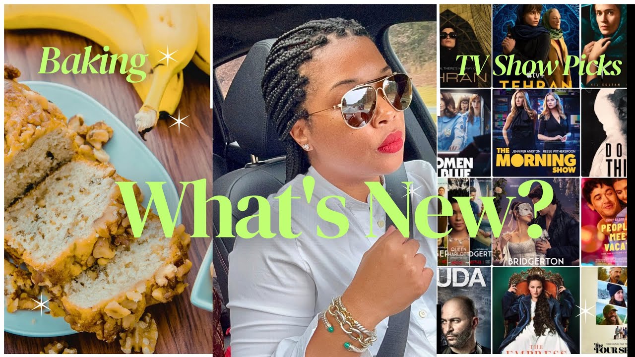 Baking Banana Bread + TV Show Picks + Skincare Routine