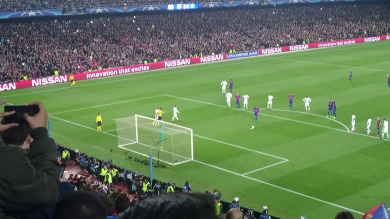 Barcelona GOAL! Lionel Messi: Barcelona 6 - 1 PSG (6-5)