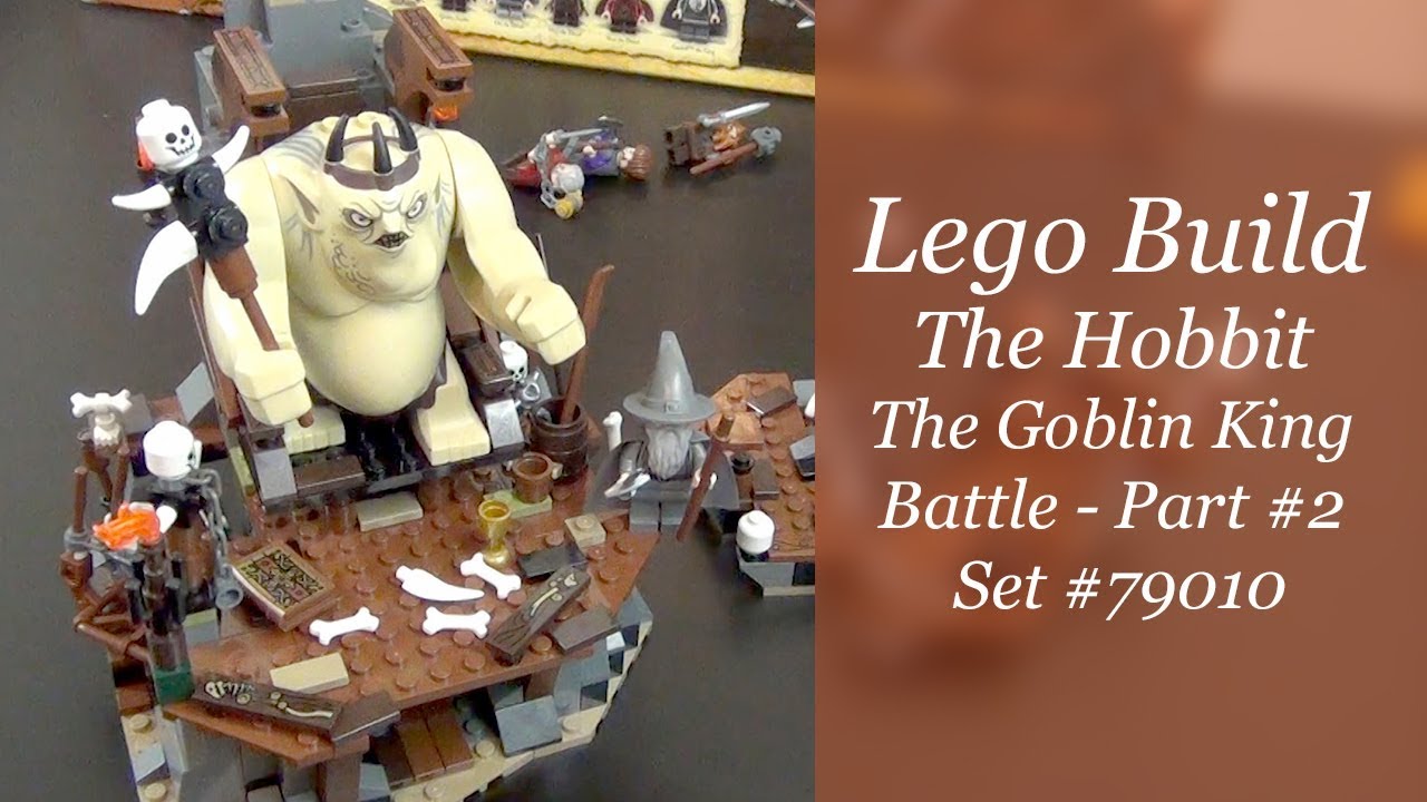 LEGO Build - The Hobbit The Goblin King Battle Set #79010 - Part 2