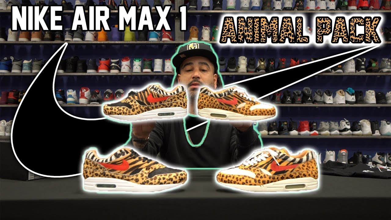 Unboxing new and old  Nike Atmos Animal Pack *Crazy differences - 11 years apart*