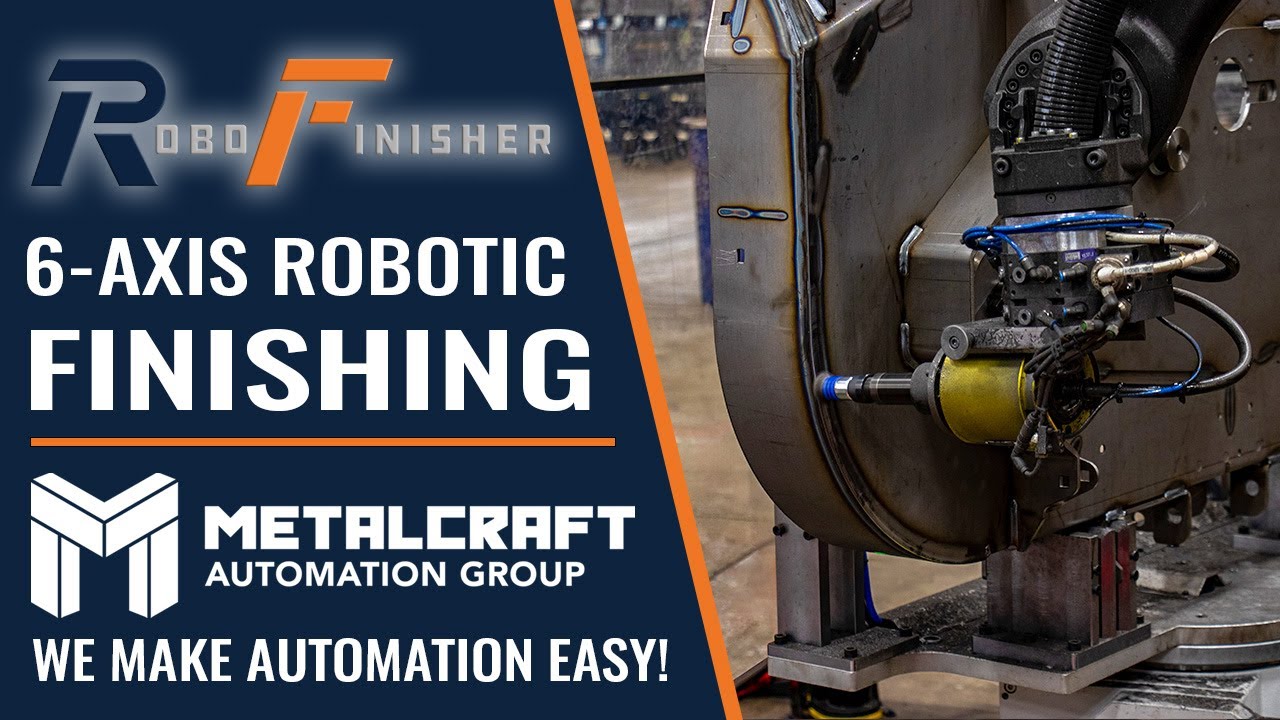 Robotic Metal Finishing - RoboFinisher