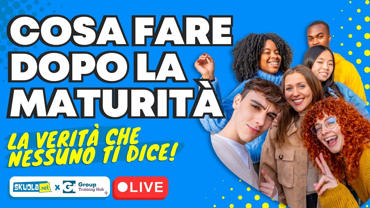 E ADESSO? La verità su cosa fare dopo la maturità (che nessuno ti dice)