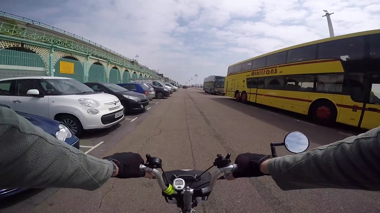 Worthing to Brighton on a Brompton