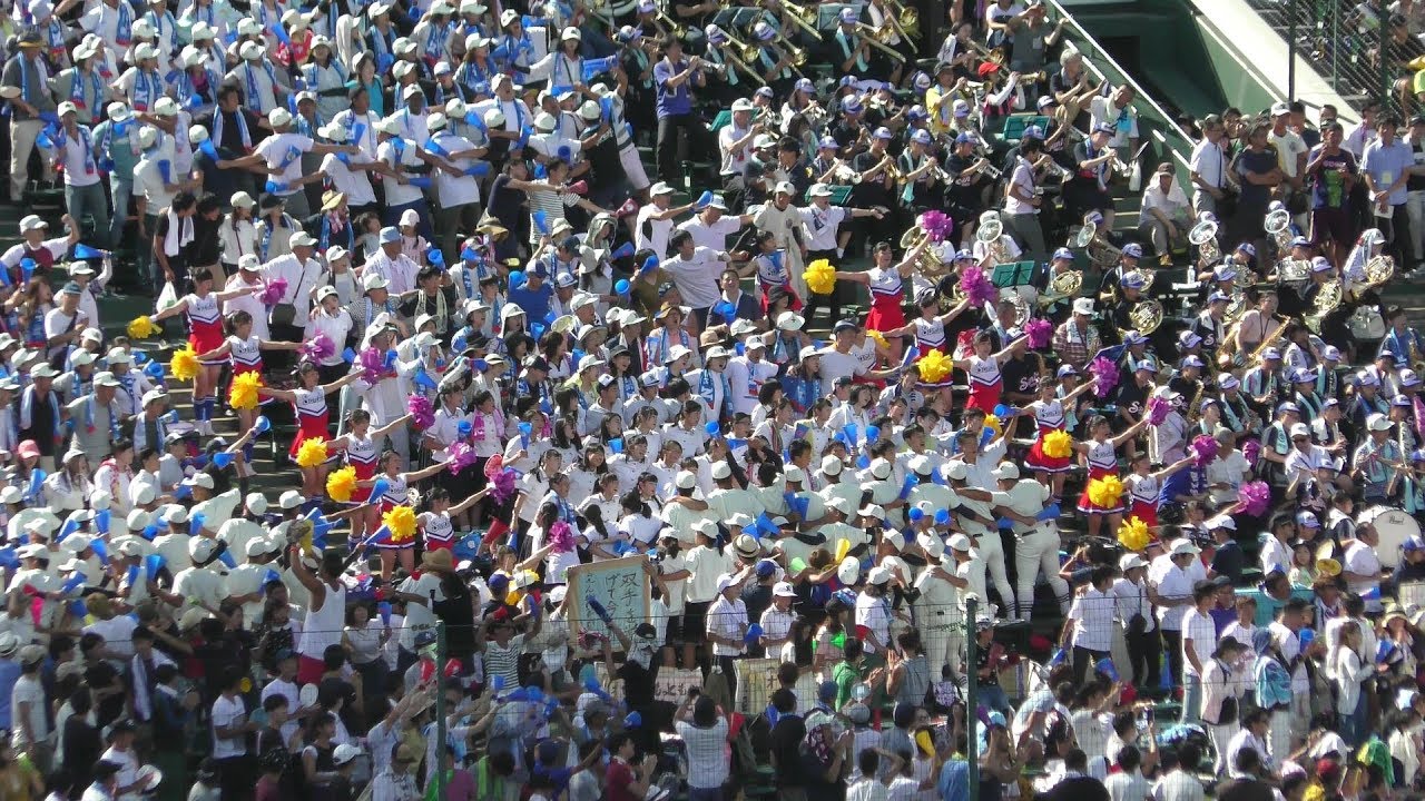 ≪選手権≫甲子園(2018)　日大三ー下関国際　８回裏　日大三の逆転シーン