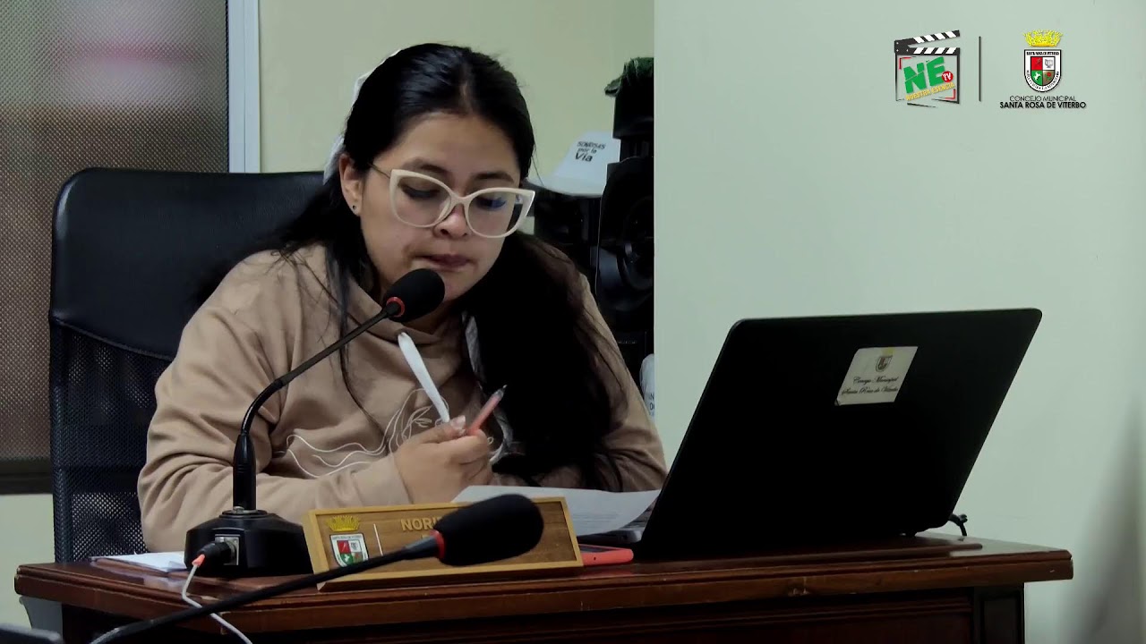 Sesión Plenaria Concejo Municipal Informe de Contratación