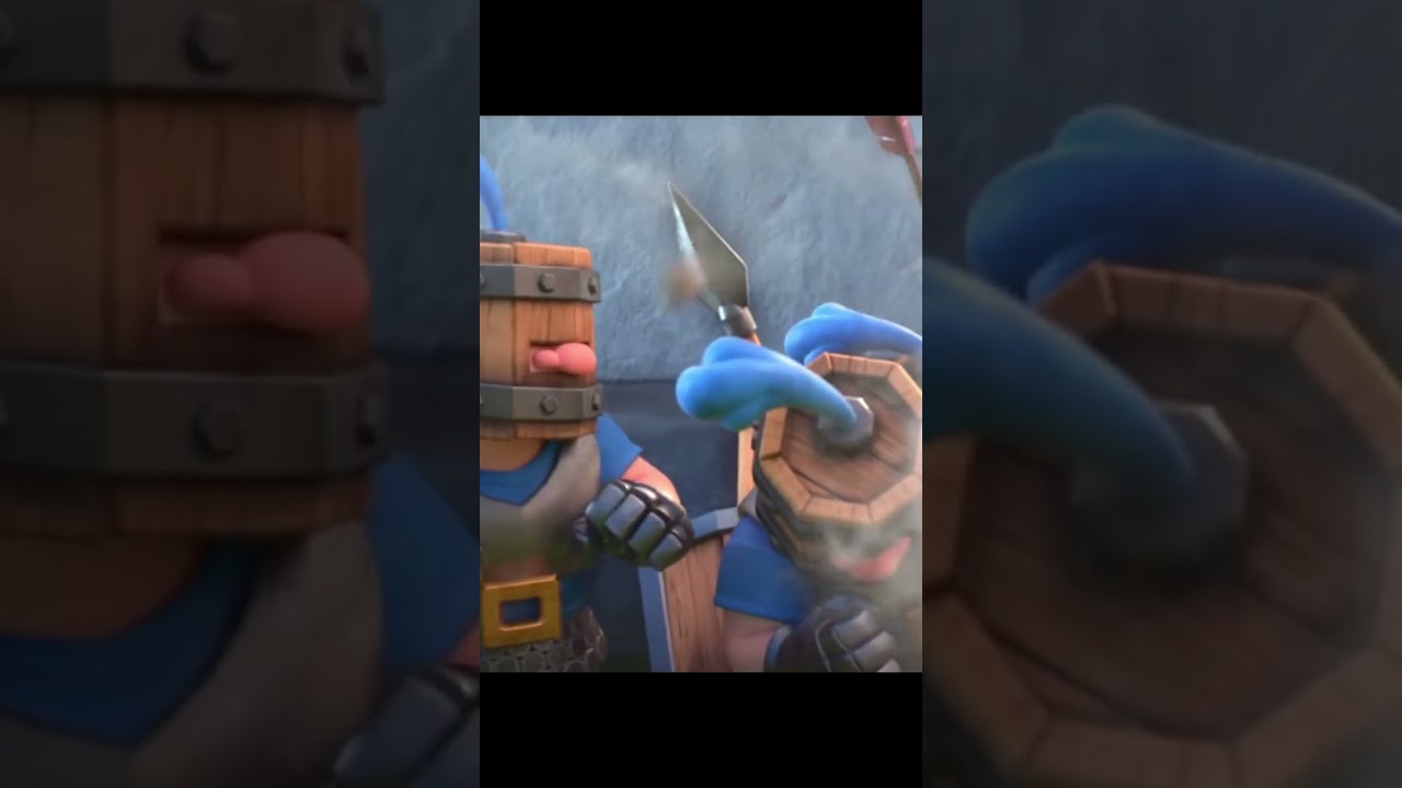 I Repeated Royal Recruit&rsquo;s Animation! #clashroyale #shorts #fyp