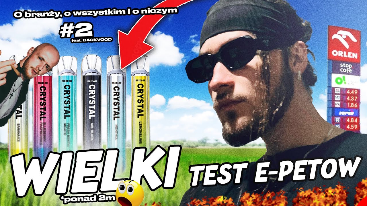 WIELKI TEST EPETÓW 🔋 / O wszystkim i o niczym #2 (VLOG) feat. Backvood