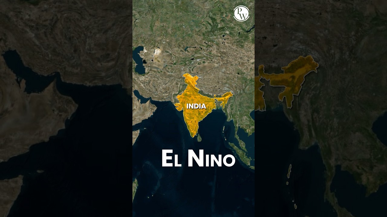El Nino Explained under 1 Minute ⏱ #animationshorts #geography #upsc
