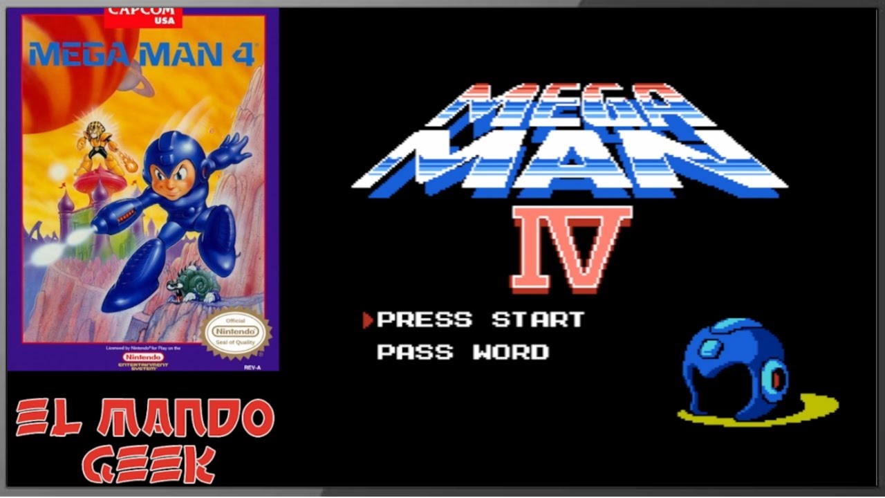 Mega Man 4 (NES - 1991) Full Walkthrough
