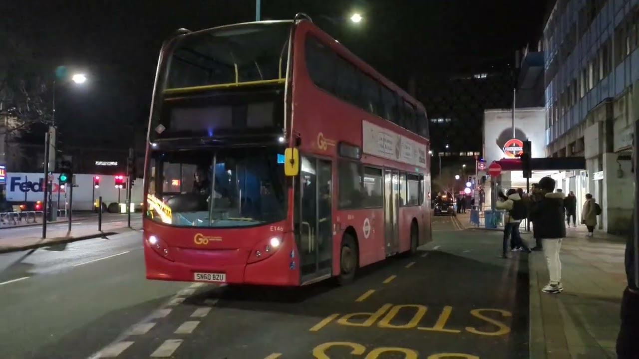 London General E146 (SN60BZU) Departing Morden Station For The Final Time || 01/02/2025