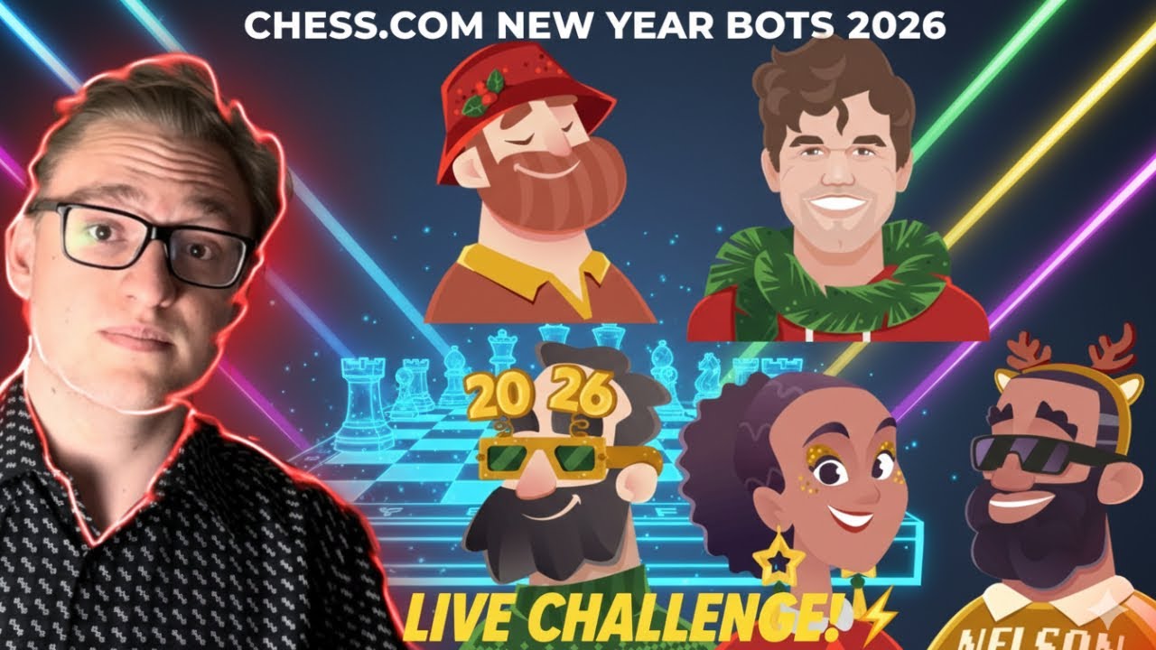 Can I Beat the New Year Bots? ♟️🎆