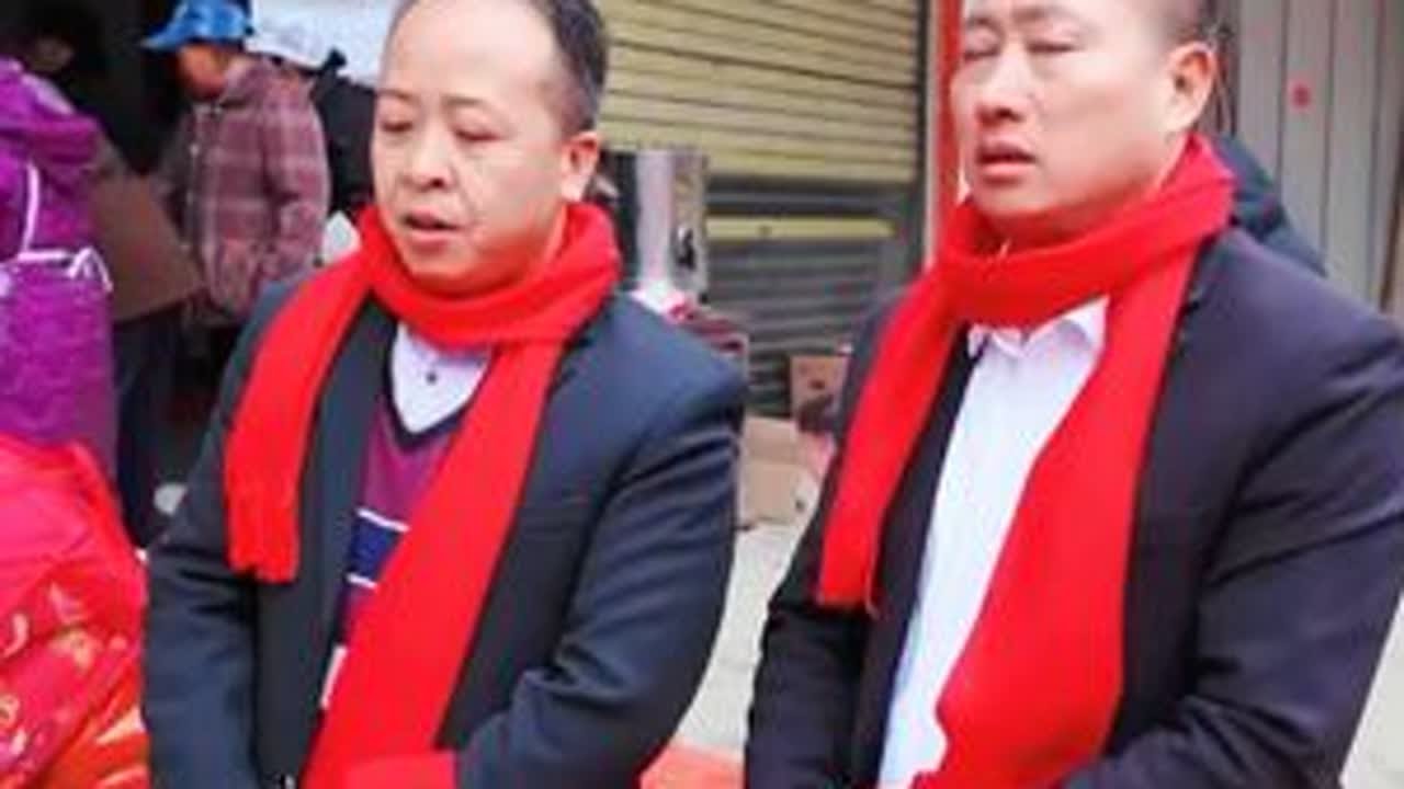 拦门喜歌很好听 2025年腊月初十在构皮冲拍摄的拦门喜歌对唱#纪实婚礼摄影 #农村风俗传统 #大疆无人机#很好听的山歌 #创作者扶持计划