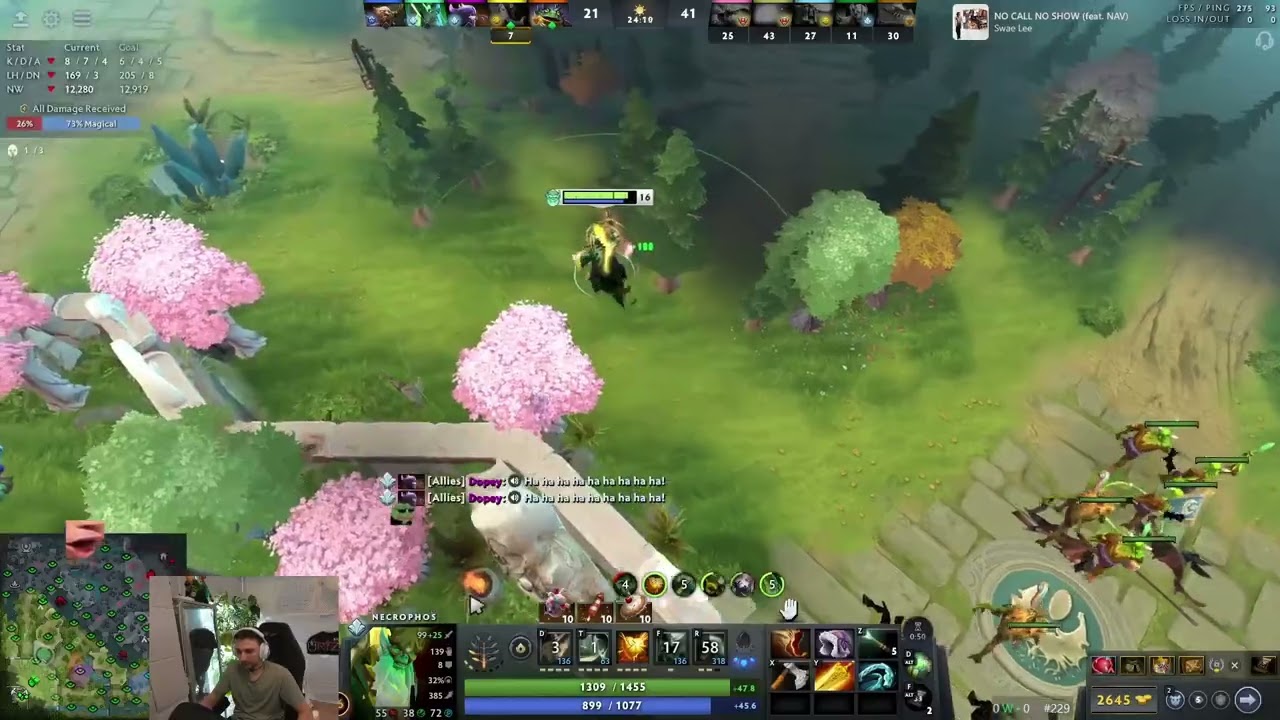 arteezy is back... in the cliff