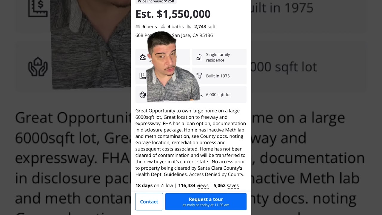 Would you pay $1.55M for an old #methlab ?  Here&rsquo;s your chance!  #zillow  #realestate #realtor