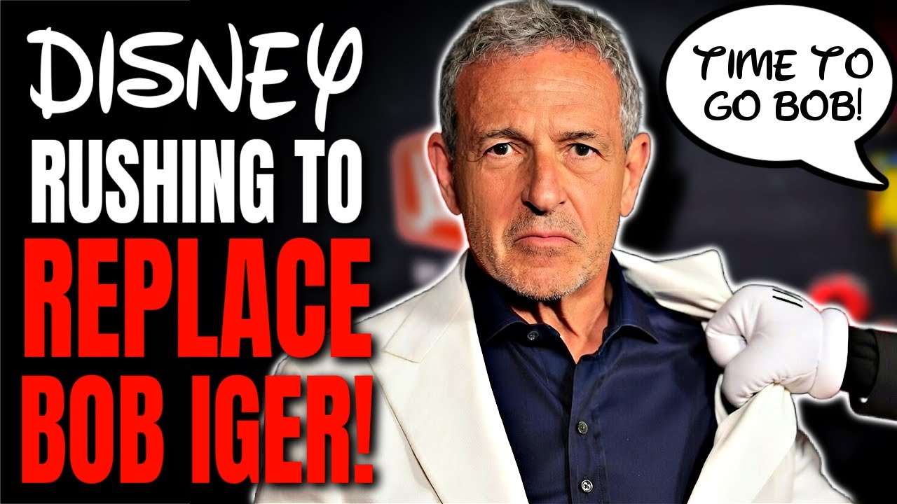 Disney RUSHING to Replace Bob Iger as STOCK DROPS! Board to Vote on New CEO TOMORROW! What's Up?!