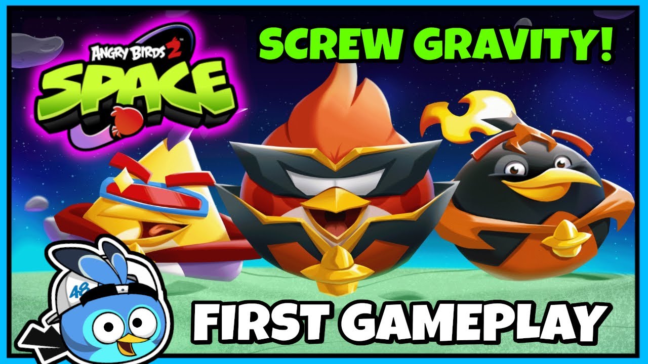 WE HAVE LIFTOFF! 🚀/ Angry Birds 2 Space FIRST LOOK GAMEPLAY ☄️