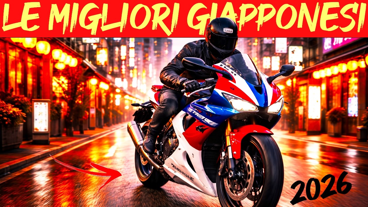 Le 10 Moto Giapponesi che nel 2026 Fanno IMPALLIDIRE la Concorrenza!