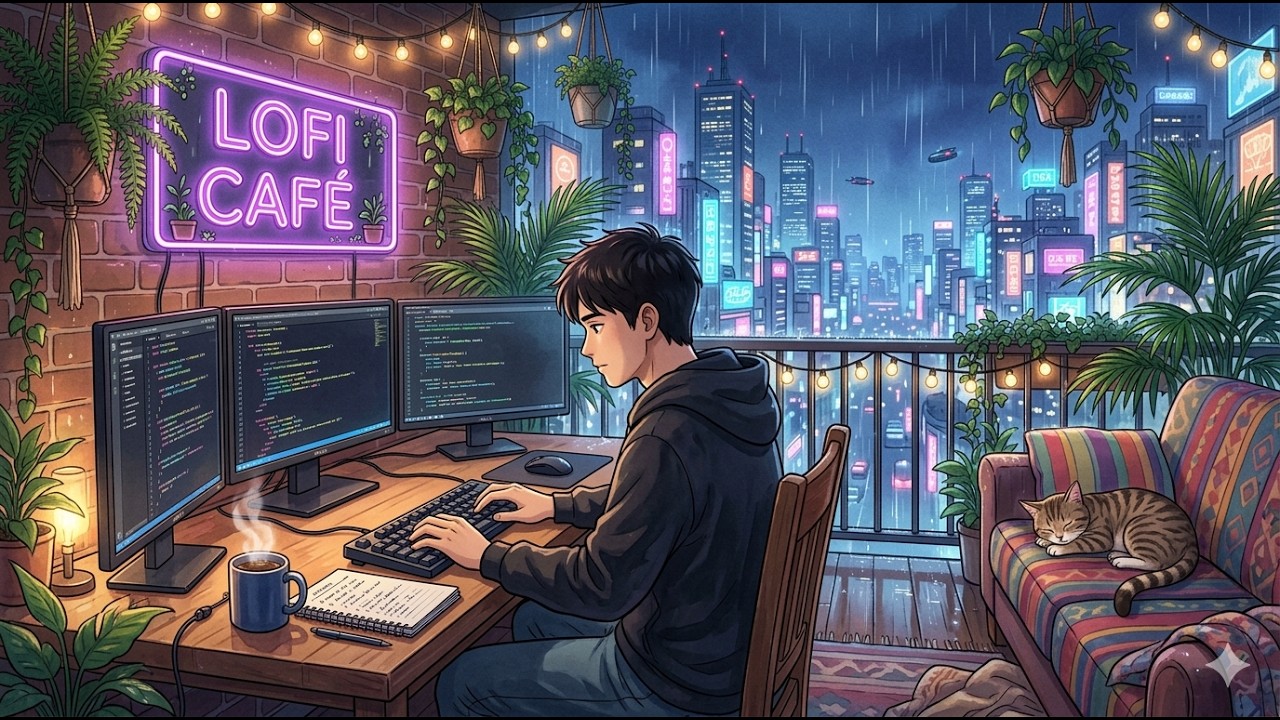 Lofi Hip Hop Radio ☕ Study Beats & Chill Mood