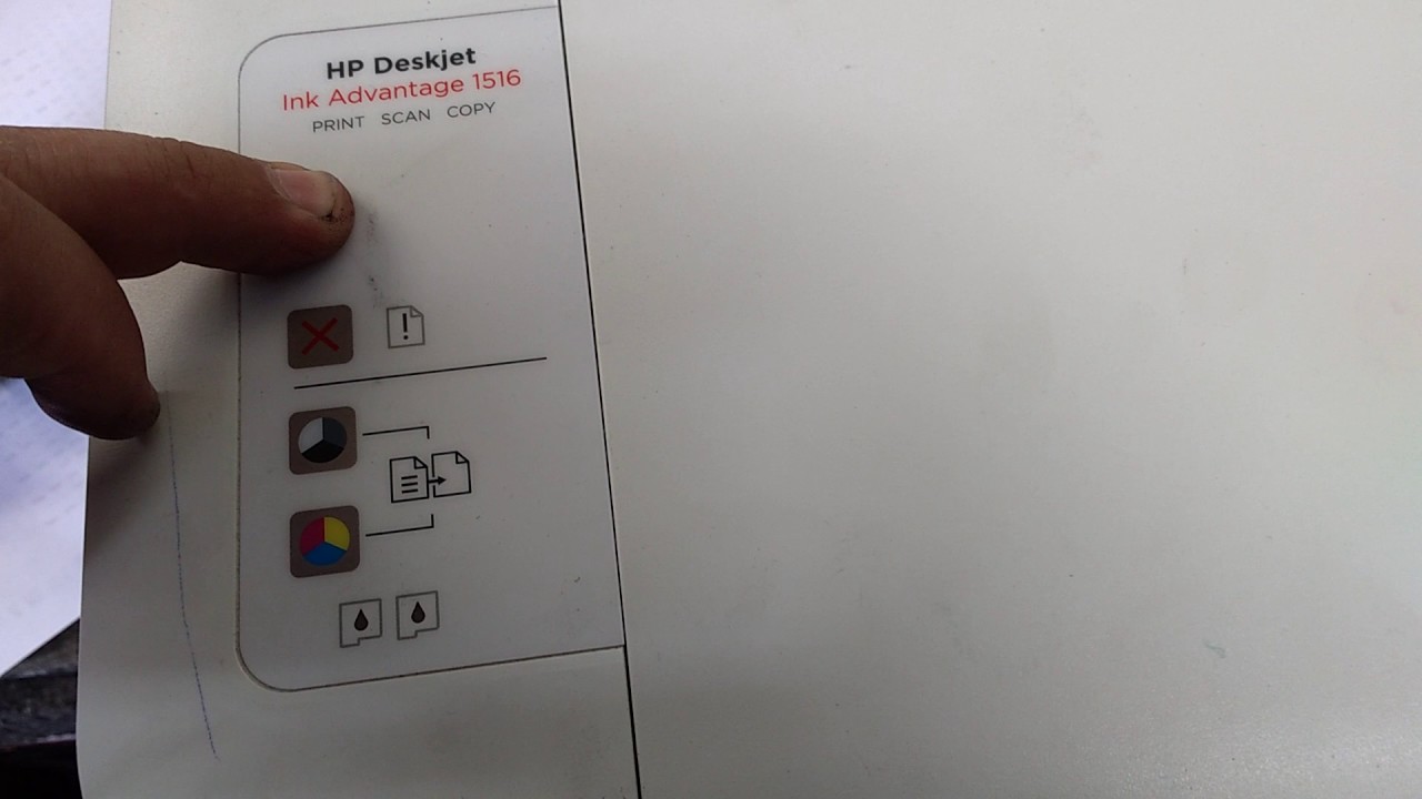 RESET CARTUCHO HP DESKJET INK ADVANTAGE 1516