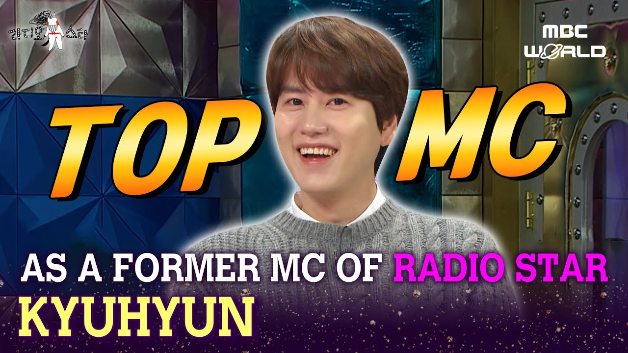 [C.C.] Former MC Kyuhyun Who Hosted Radio Star for 7 Years! Cute Self-Praise 