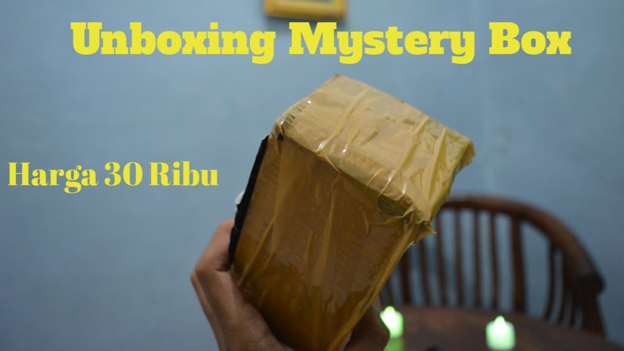 Unboxing mystery box harga 30 ribuan | dapat banyak dan auto untung