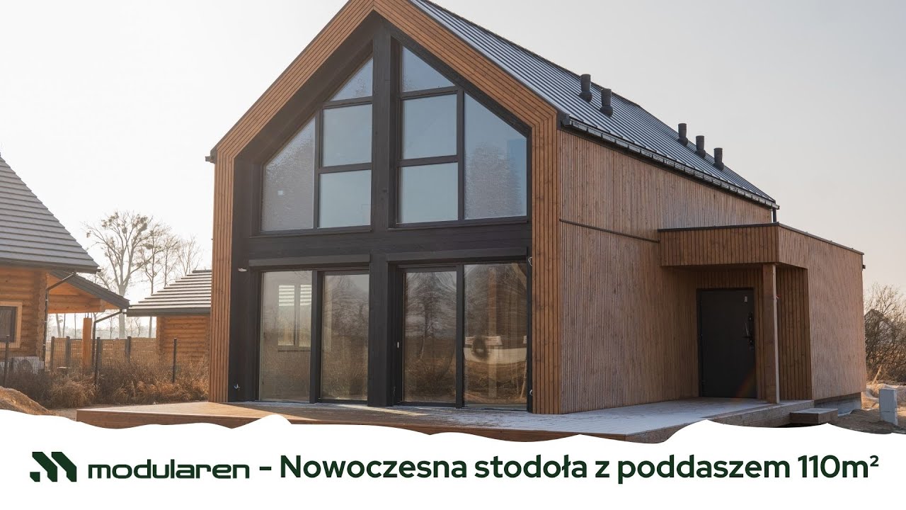 Prime House 110 - Najczęściej wybierany dom modułowy z piętrem w stanie deweloperskim