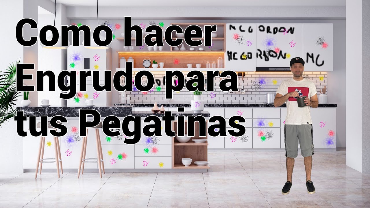 1)Tutorial | Como hacer engrudo. Los MEJORES consejos para tus Pegatinas | Mc Gordon Arte Urbano