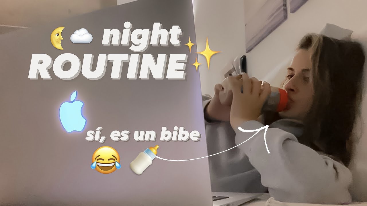 NIGHT ROUTINE🌜✨ *realista*