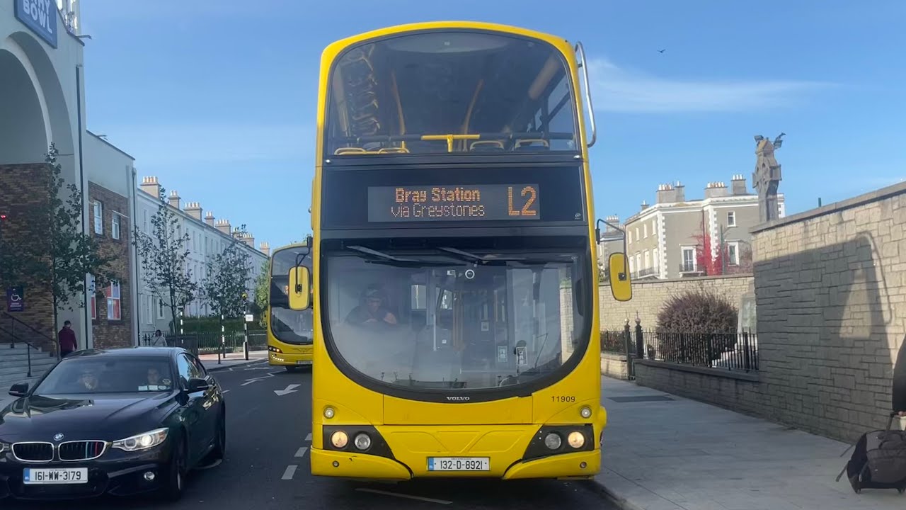 *Loud hill climb* L2 to bray station | 11909 | Wright eclipse Gemini 2 | Go ahead Ireland 