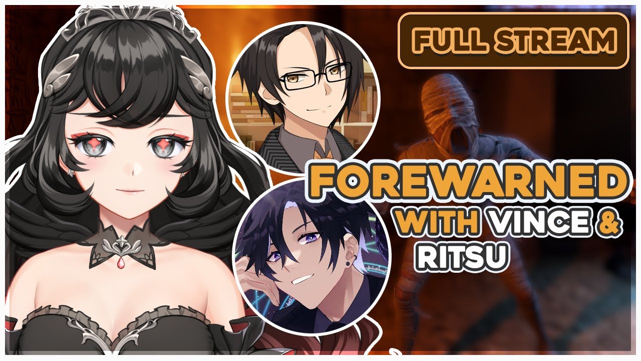 Playing Forewarned (with Vincent Faust and Kogane Ritsu) | FULL STREAM