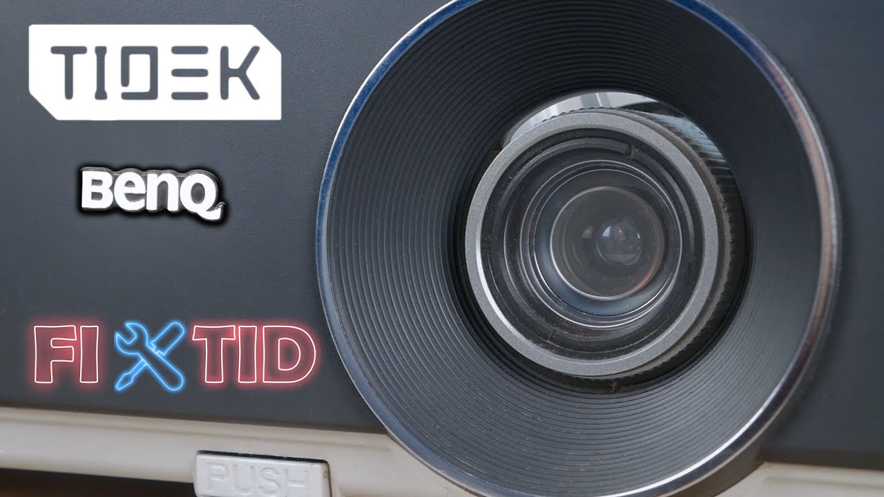 WYMIANA LAMPY I NIE TYLKO - ciekawa naprawa BENQ w750 #Fixtid