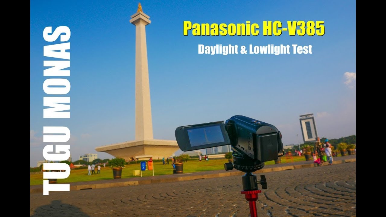 Tugu Monas, Jakarta, PANASONIC HC-V385