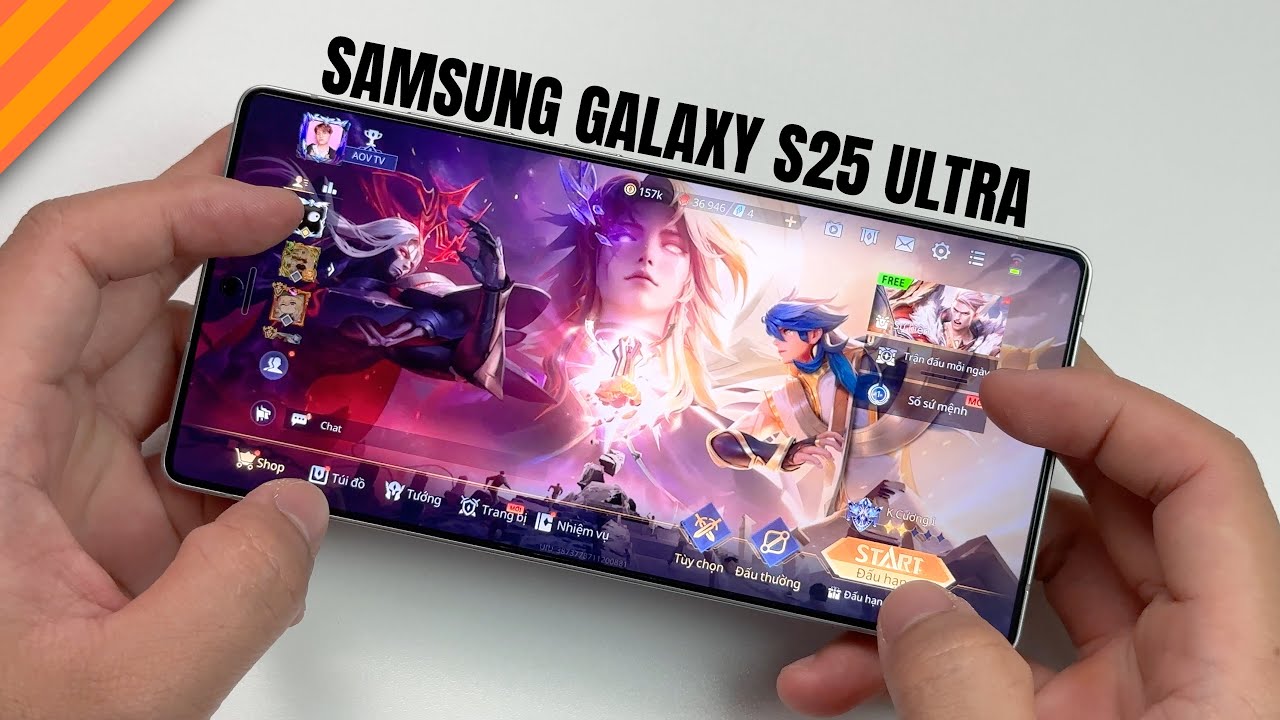 Test Game Samsung Galaxy S25 Ultra Snapdragon 8 Elite Chiến Tất Cả Game Hot