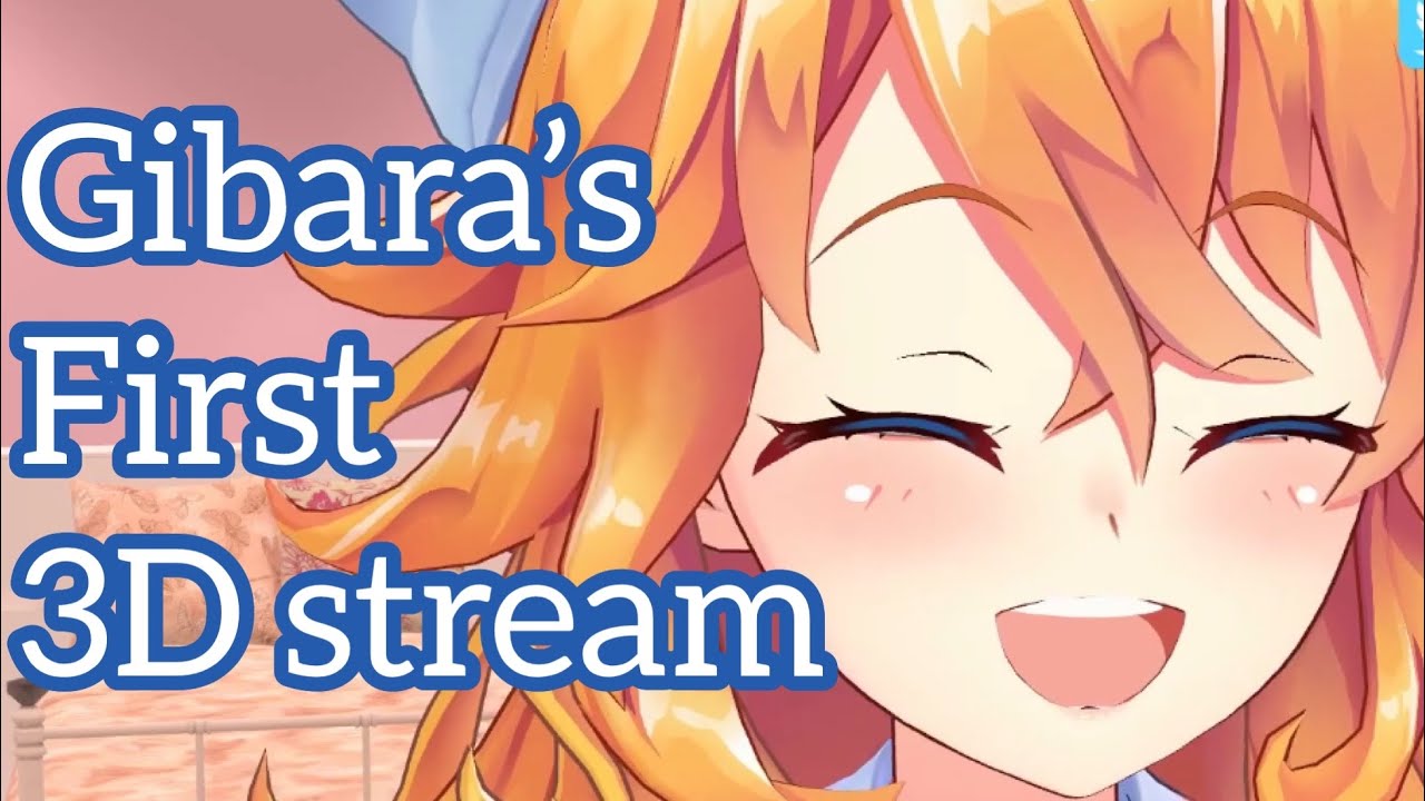 【Nijisanji】Gibara’s first 3D stream Highlights【Otogibara Era】VTuber sub
