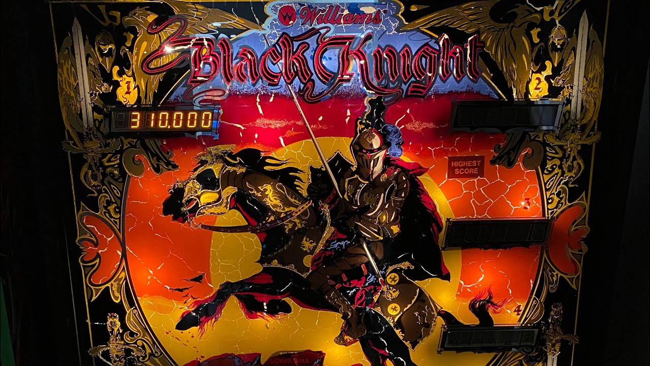 Williams - 1981 Black Knight LE - Pinball Pickup - Overview & Gameplay