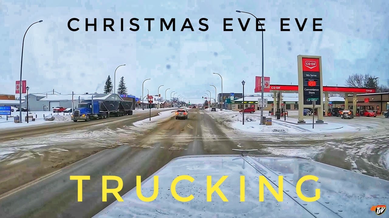 CHRISTMAS EVE EVE | My Trucking Life | Vlog #2435