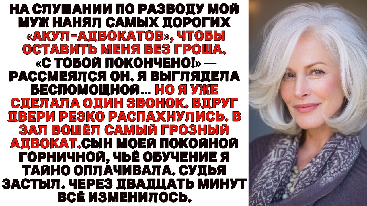 Ты никто рассмеялся мой муж Но я позвонила сыну моей покойной служанки чью учёбу когда-то оплатила я