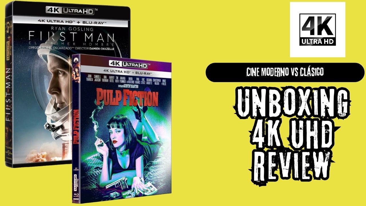 First Man y Pulp Fiction en 4K: ¿Valen la Pena?