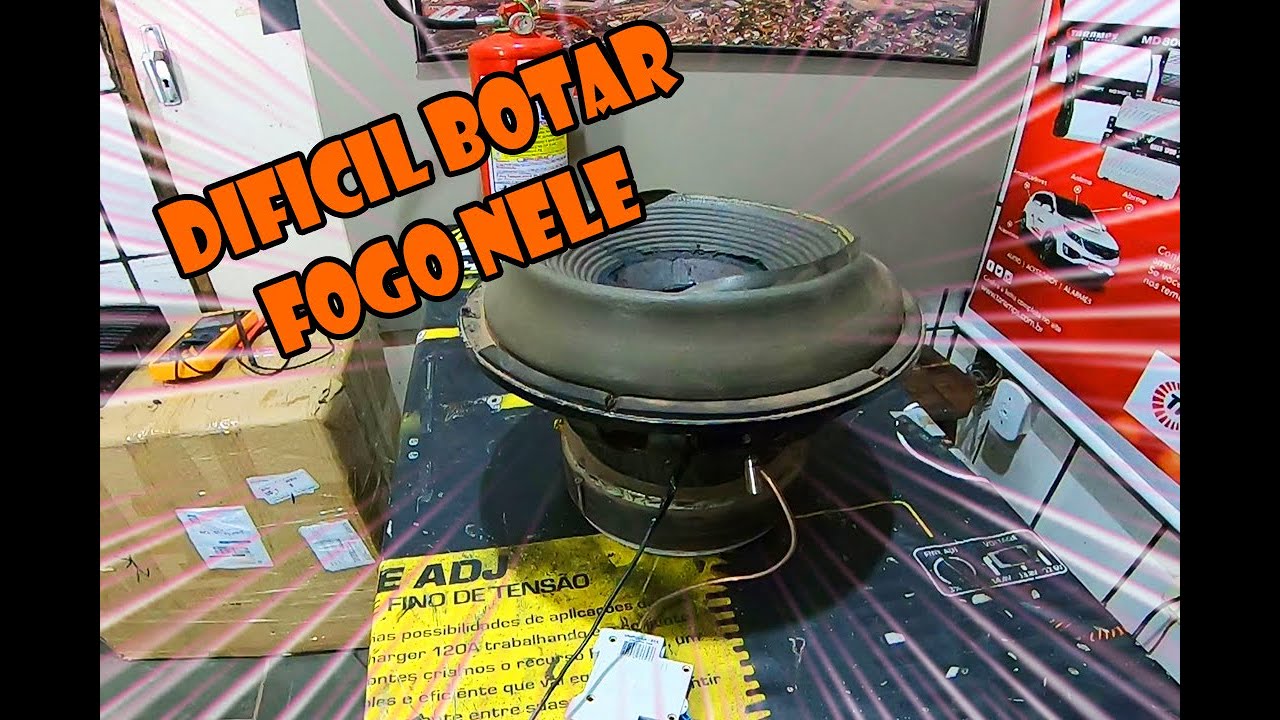 Nem Ligando No 220v Esse sub Queima #Playsound