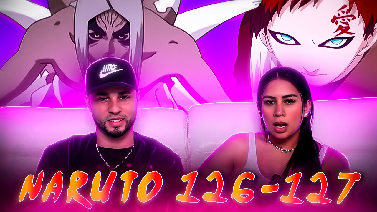 GAARA DEMOSTRANDO POR QUÉ ES UN MONSTRUO 😱🔥 | Naruto 126 - 127 Reacción.