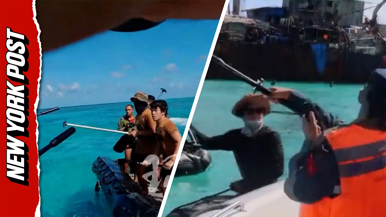 China Coast Guard in Violent Face-Off With Philippine Navy