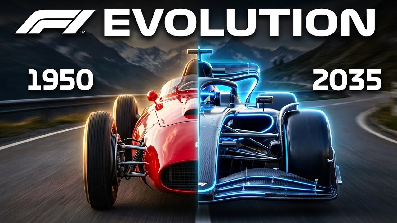 INSANE Evolution of Formula 1 Bolides: From 1950 to 2035 History of F1 Cars