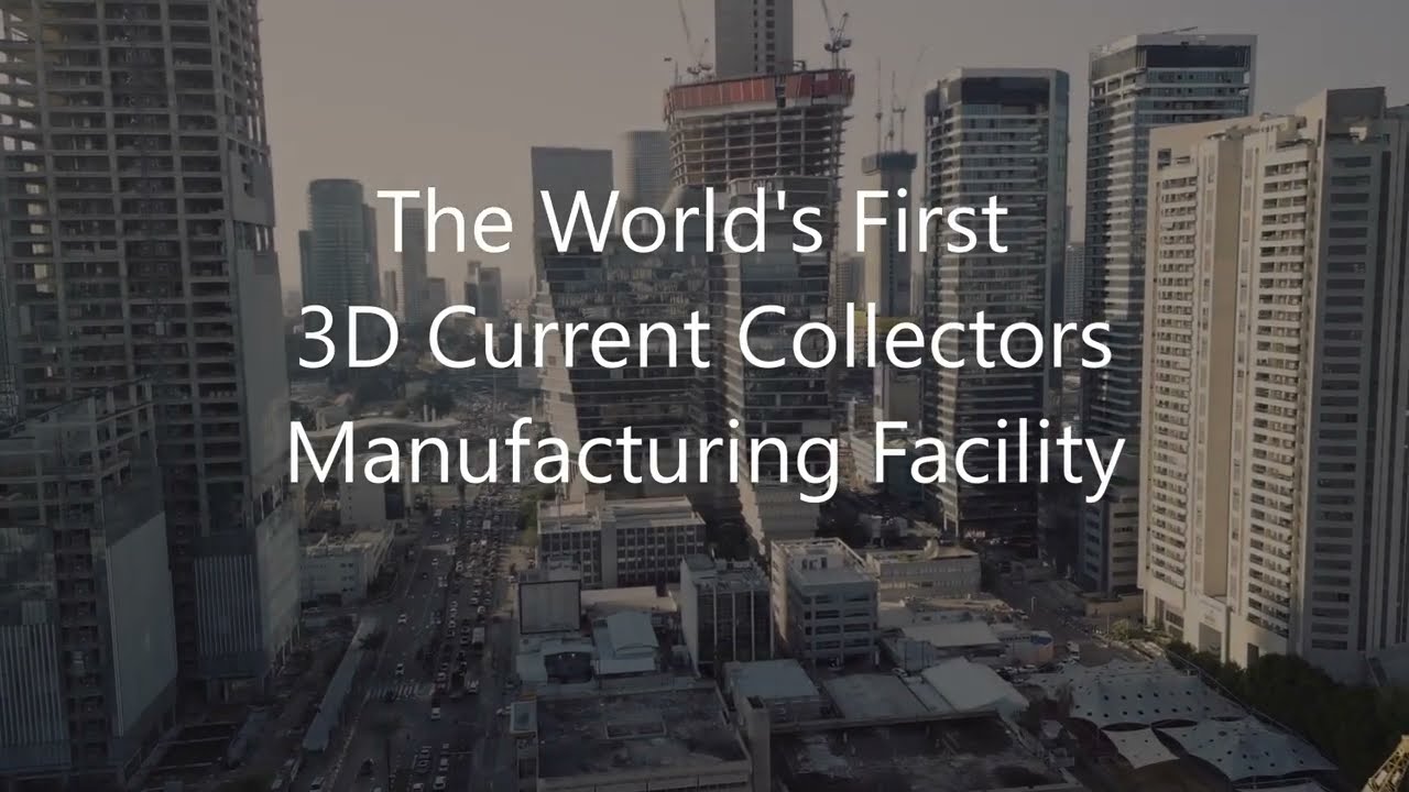 Addionics Presents: The World's First Ever 3D Current Collectors Manufacturing Facility