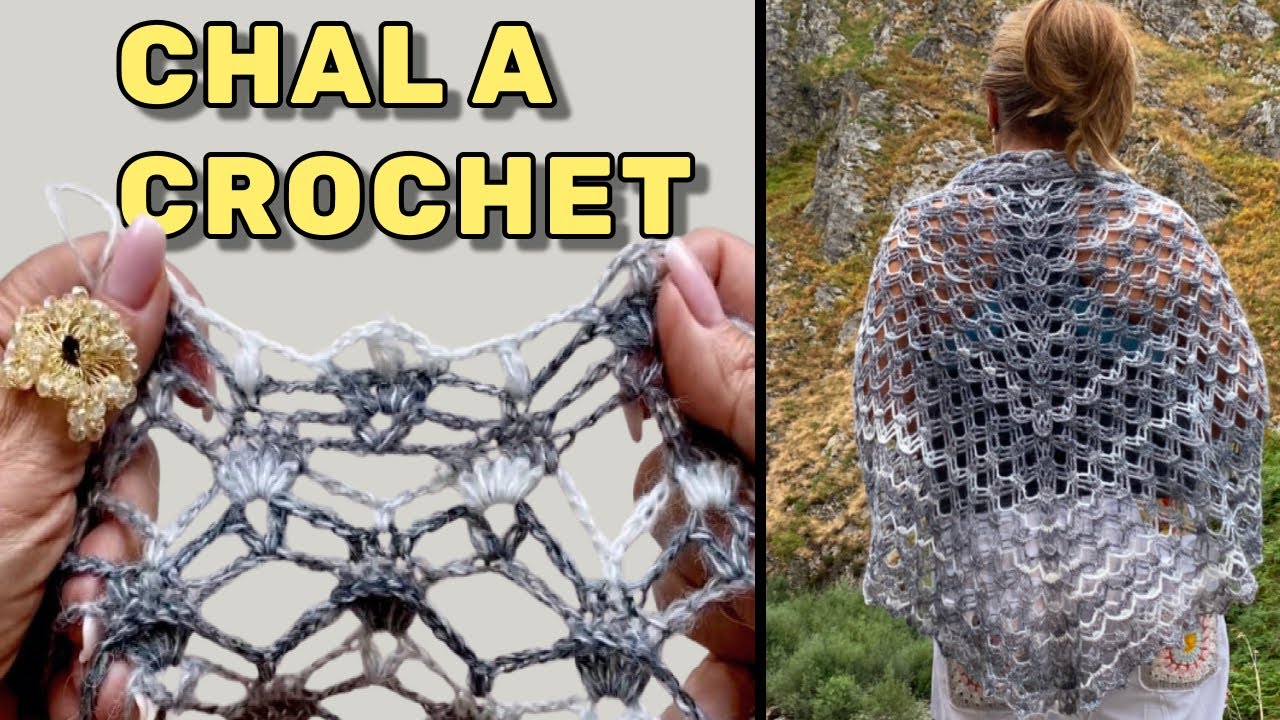 CHAL PICOS DE EUROPA  - ESTILO , CLASE Y ELEGANCIA EN CROCHET 
