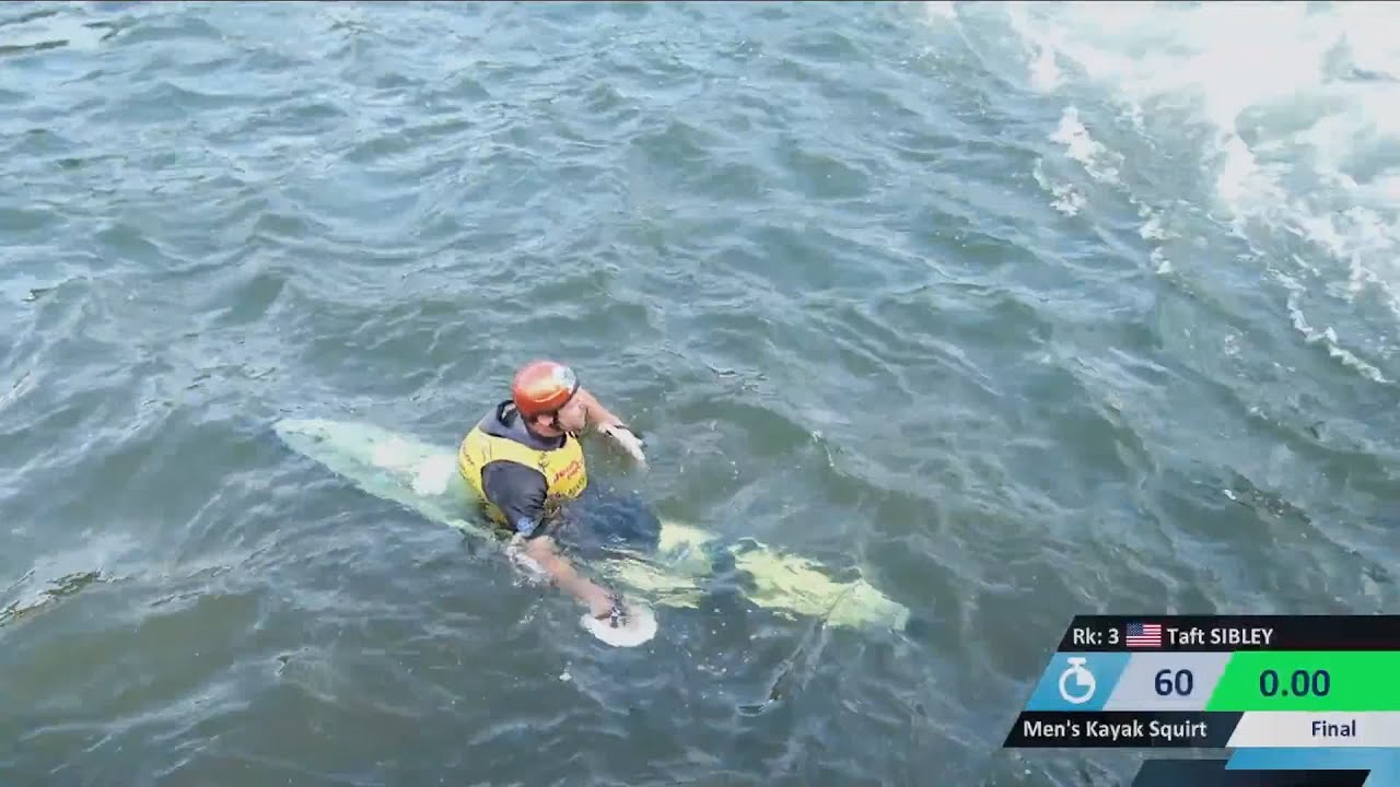 Taft Sibley USA Men's Kayak Squirt Final / 2025 ICF Canoe-Kayak Freestyle World Championships