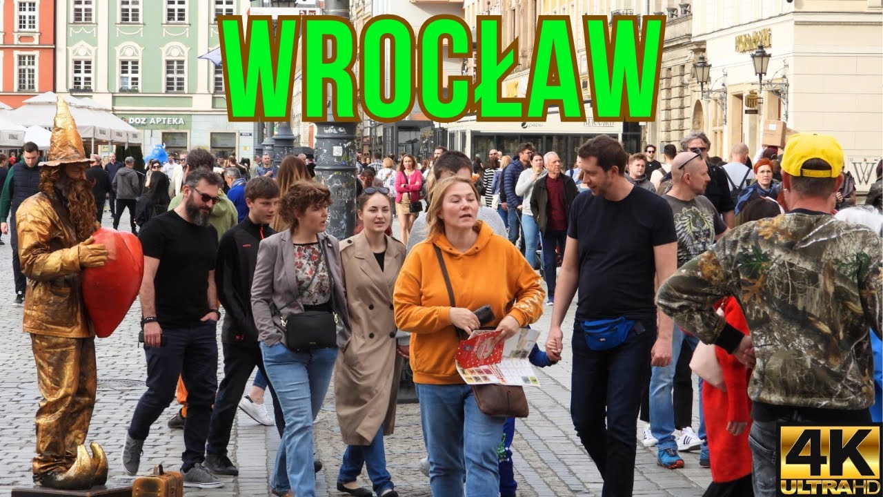 Wrocław | spacer po centrum (4K-60fps)